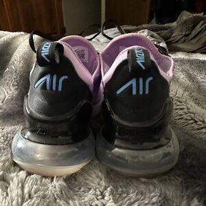 Nike 270 Air Max. Purple to a black ombré. Wore them two times